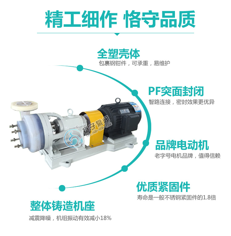 fsb型氟塑料離心泵優(yōu)點(diǎn)說明